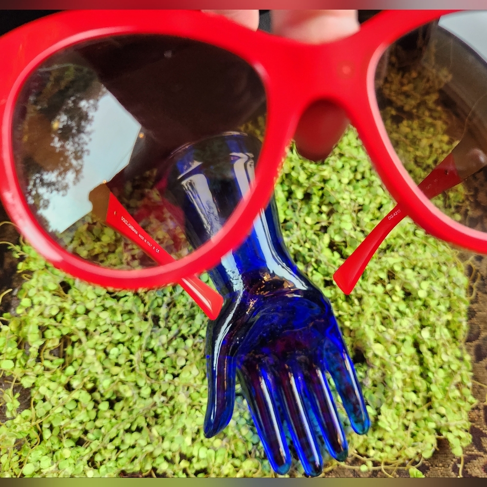 DOLCE & GABBANA Red Mosaico ARTSY Italy MOSIAC Gradient Lens Sunglasses DG 4215 - Picture 10 of 16